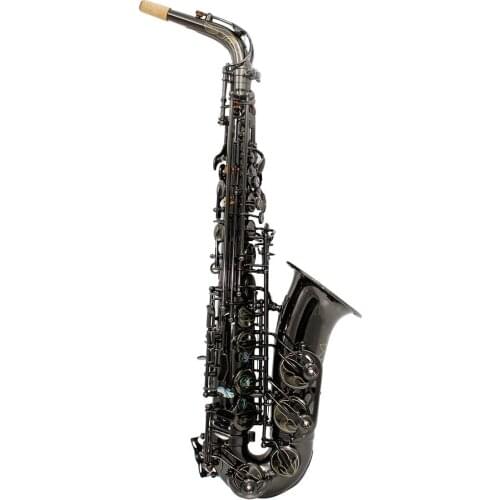 High cost effective black Nickel Plated Alto Saxophone