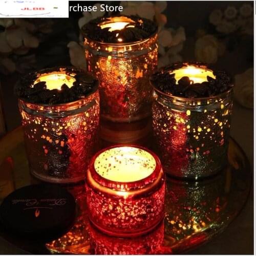 Iron art Candle cover Heat-resistant anti-wall (Apply to Yankee Candle VOLUSPA scented candle) Exquisite metal cover inner cover
