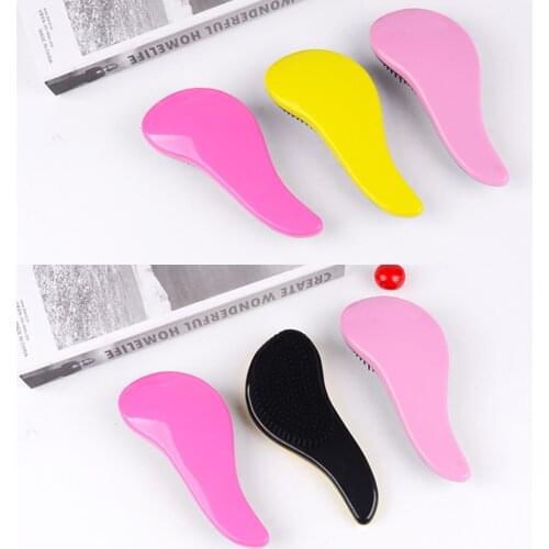 1PCS Portable Safety Air Cushion Comb Anti-Static Knotted Straight Hair Curly Hair Smooth Hair Comb Head Massage Hair Salon