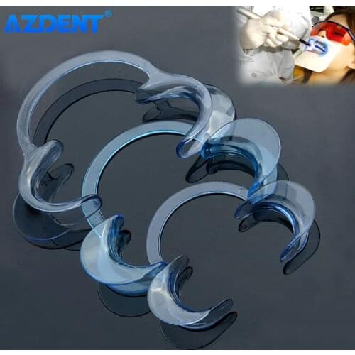 5pcs Dental C –shape Cheek Retractor Teeth Whitening Mouth Opener Mouth Spreader Lip Opener Dentist Orthodontic Tool