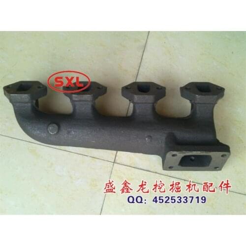 Excavator accessories Carter CAT 312 E312 exhaust manifold S4K engine exhaust manifold excellent
