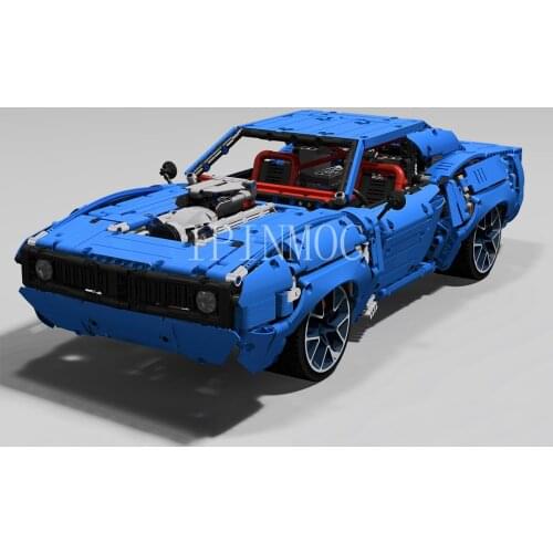 MOC-75495 Comaro SS68 Supercar Boy Gift Plugin Bricks Technology Accessories available in 9 colors