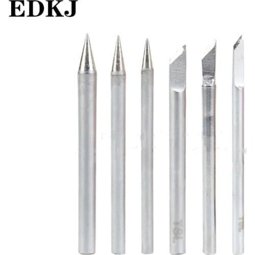 1PCS External Heating Electric Soldering Iron Tips Replaceable Solder Head For 30W 40W 60W Electric Solder Welding Machines