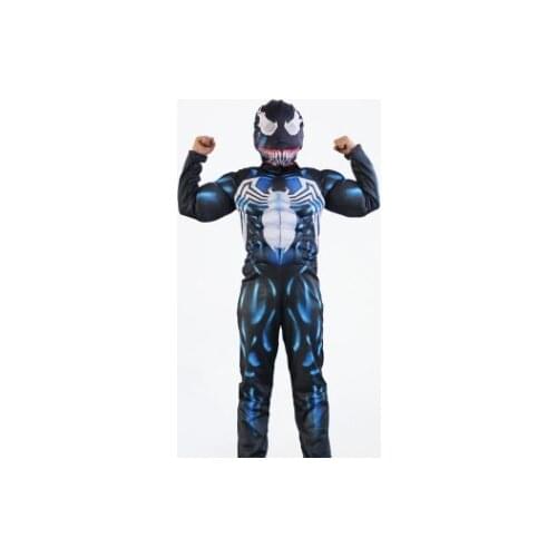 New ven costume kids suit jumpsuit boys symbiote spide costumes superheros Cosplay halloween costumes for adult
