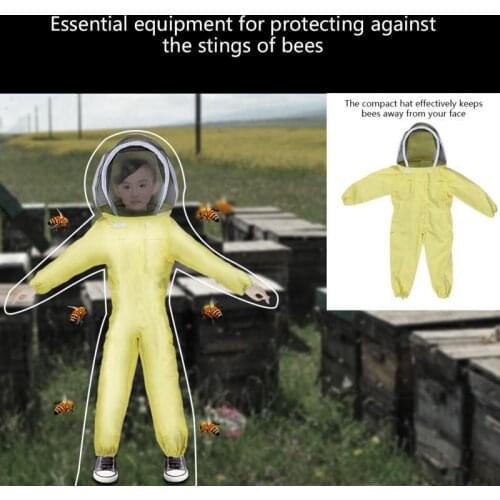 Professional Child Beekeeping Protective Suit Bee Beekeepers Bee Suit Equipment Farm Visitor Protect Beekeeping Suit