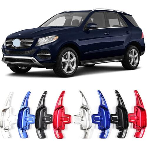 Savanini Alloy Add-On Steering Wheel DSG Paddle Shifters Extension For Mercedes Benz GLE350 GLE350d GLE400 GLE500 2015-2018
