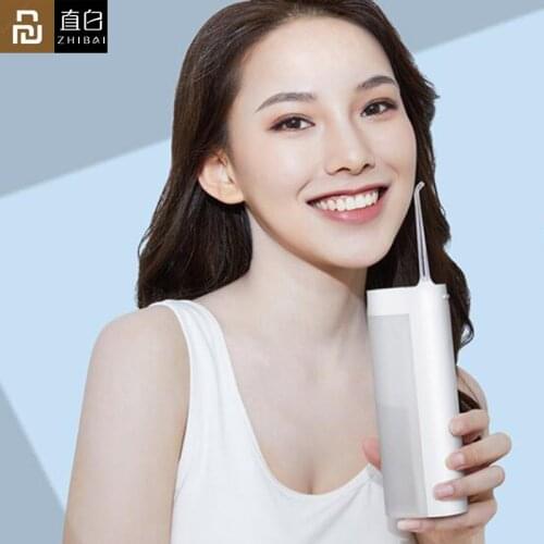 Youpin Zhibai XL1 Wireless USB Rechargeable Oral Irrigator Portable Water Dental Flosser cordless IPX7 Toothpick for Clean teeth