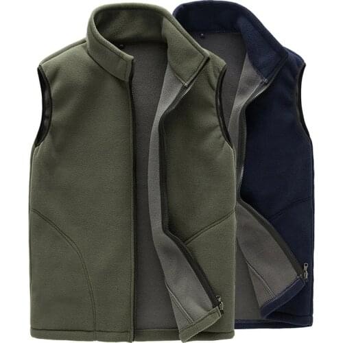 Spring Autumn Fleece Softshell Vest Men Outdoor Hiking Climbing Trekking Fishing Thermal Sleeveless Jackets Soft Polar Waistcoat