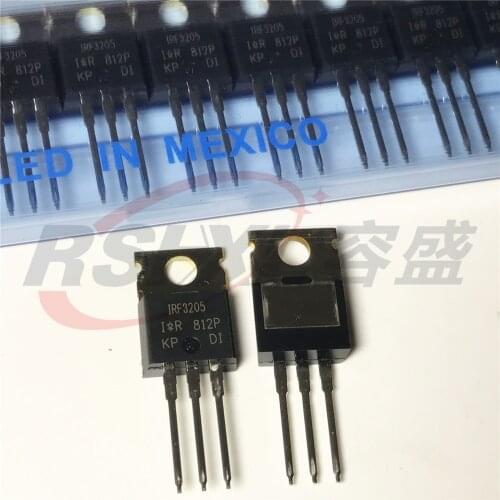10pcs/lot new original IRF3205PBF IRF3205 RF3205 55V 110A 200W TO-220