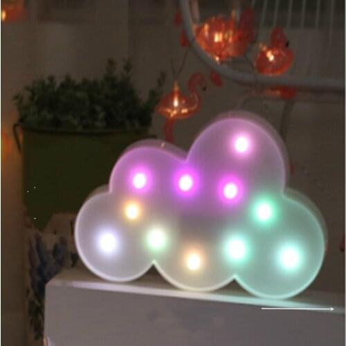 Flamingo Cactus 3D LED Lamp Girls Heart Room Dormitory Background Package Table Lamp For Bedroom Christmas decorative lights