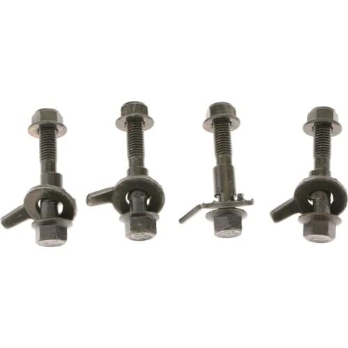 4 Pieces Car Four Wheel Alignment Bolt Fitting Screws 10.9 Eccentric 12mm-17mm