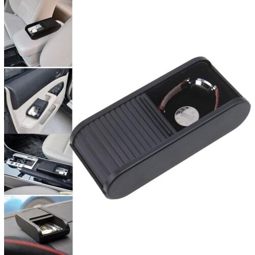 POSSBAY Car Pocket Telescopic Dash Coins Phone Plastic Case Storage Box Holder Container