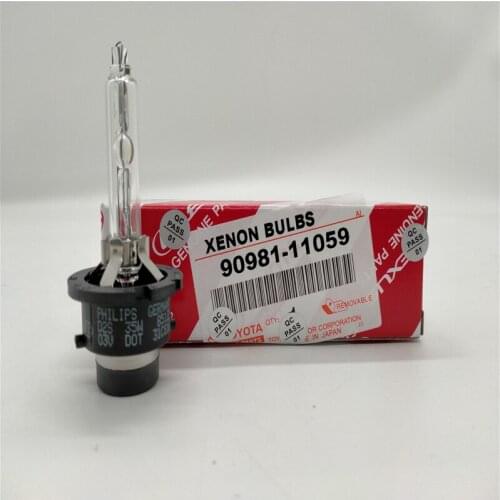 Free Shipping 1PC Philips Automotive Xenon HID Headlight Bulbs D2S 85122 GENUINE PART For Lexus Toyota 90981-11059 MADE IN JAPAN