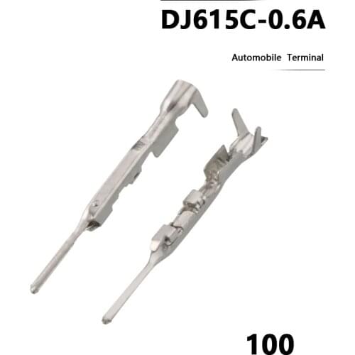 Free ship terminal Male female wire connector Plugs socket Fuse box Wire harness Soft Jacket DJ615C-0.6A car terminal plug