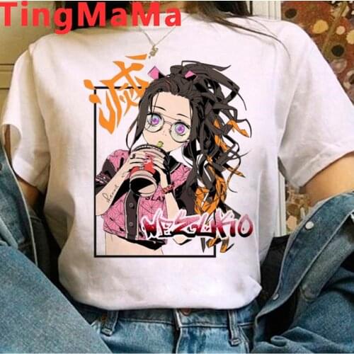 Japanese Anime Harajuku E-girls Punk tshirt female streetwear ulzzang couple clothes print aesthetic t shirt ulzzang