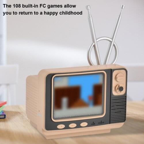 Handheld Device Retro Portable With Dual Wireless Controllers 108 Games Classic TV Game Console 3.4G AV Output Game Console