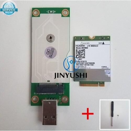 JINYUSHI for Unlocked ME906E+M.2 to USB Adapter include SIM card slot 100% NEW&Original FDD LTE 4G WCDMA GSM Module in stock