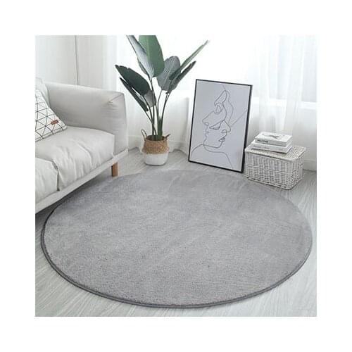 Round Carpet Thickening Living Room Coffee Table Bedroom Bedside Cushion Hanging Basket Computer Chair Cushion Customization