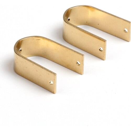 Brass Geometry Charms,Earring Findings,U Shaped Pendant,Raw Brass Pendant,Connectors With 3 Holes,Pendants,13x20mm-RB1346