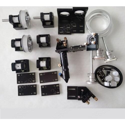Co2 Laser Cutter Parts engraved machine Parts Hardware Transmission Laser head Mechanical Components/ 460 to 1610 cnc router
