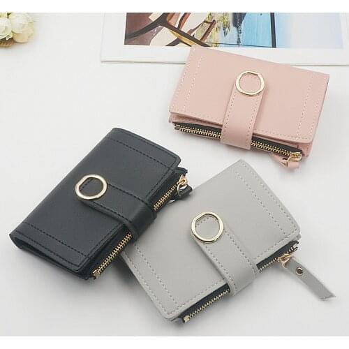 Women Wallets Small Fashion Brand Leather Purse Women Ladies Card Bag for Women 2020 Clutch Women Female Purse Money Clip Wallet