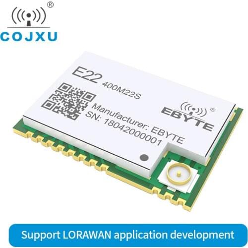 SX1268 LoRa Module Transceiver 433MHz E22-400M22S Long Range SMD SPI Interface Transmitter and Receiver 433MHz rf LoRa Module
