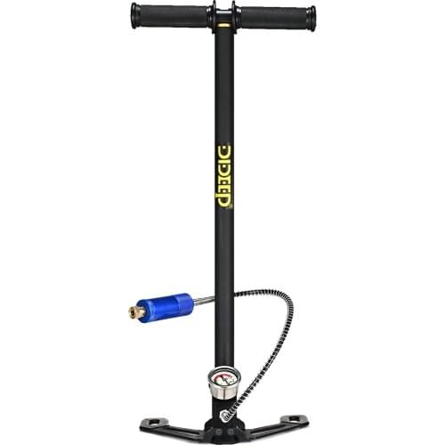 DIDEEP Portable Diving Oxygen Cylinder Inflator High Pressure Hand Pump Underwater Breathing Accessories