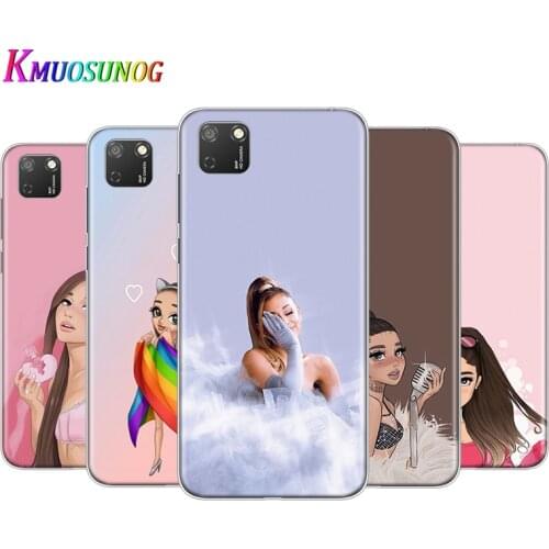 Transparent Cover Arianas singer Grandesy For Honor 9 9S 9A 9C 9X 9N 9i V9 10 10i 10X X10 Lite Pro Shockproof Phone Case