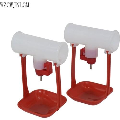 Pet Products Single Export Drinking Chicken Cup Pacifier Drinking Fountain Poultry Drinking Device Feeding Supplies 50pcs