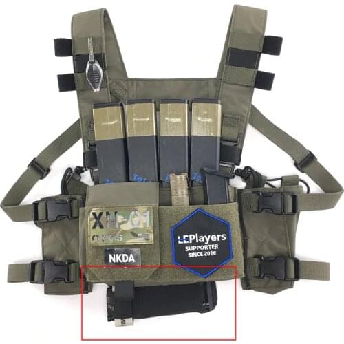 Multifunctional Adaptable Elastic Holder for plate carrier Tactical Vest Military Airsoft Paintball CQB CQC Wargame TW-OT08