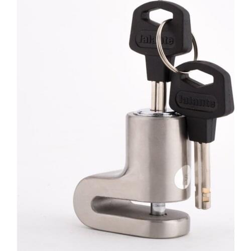 Stainless steel bicycle motorcycle moto disc lock security security lock