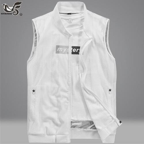 XIYOUNIAO Men's Vests With Pockets