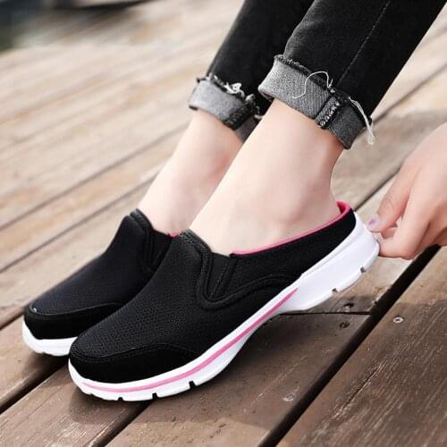 Large Size Half Summer Sport Sneakers Woman Running Shoes for Women Sports Shoes Women Black Kids Trainers Tennis 2020 GME-1880