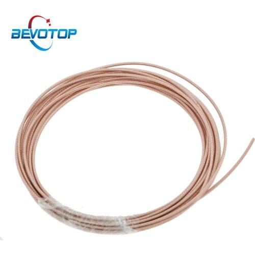 1M 5M RG178 / RG316 RF Coaxial Cable 50 Ohm Low Loss Coax Cord for Crimp Connector BEVOTOP RF Connector Cable Wire Cord