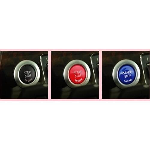 1PC Car Engine Start Stop Switch Button Replace Cover For BMW 3 series 2005 2006 2007 2008 E90 E91 E92 E93