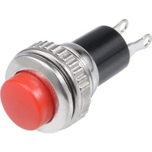 20pcs 10mm Momentary Plastic Push Button Switch Red Round Button SPST NO or 22mm Inner Diameter Emergency Stop Sign For Switch