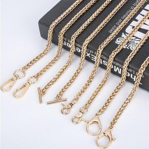 High Quality Fashion Metal Long Strap Chain For Shoulder Cross Body Bag Handbag Purse Strap Accessories