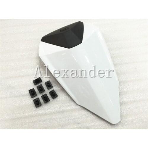 White Motorcycle Rear Seat Cover Cowl Solo Motor Seat Cowl Rear For Ducati 1199 899 Model 2012 2013 2014 2015 ducati 12 13 14 15