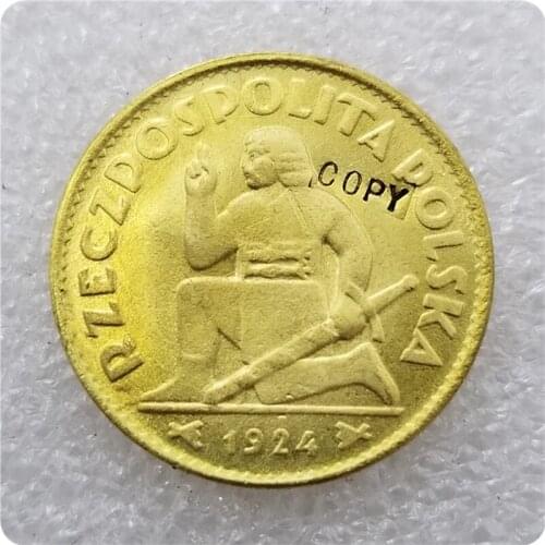 1924-Poland-Polonia-Polska-Polen-Pologne-50-zlotych COPY COIN