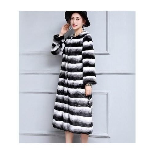 Top brand Faux Women Fashion Mink Fur Coat N87 high quality