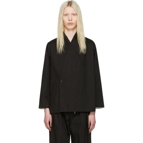 New mens clothing Hair Stylist GD Original Designer Fashion Chinese wind V collar T-Shirt plus size costumes