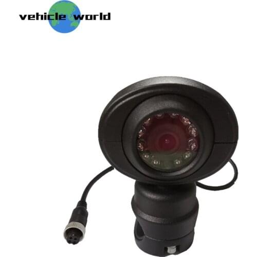 Trailer Truck IP68 Waterproof 2MP AHD 1080P Side Outside Mounted IR Camera with Night Vision