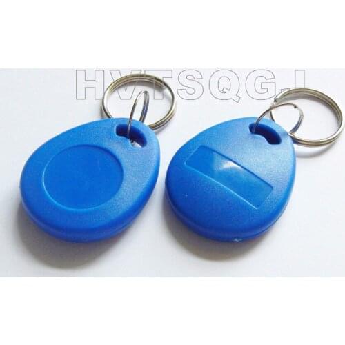 50pcs Free shipping Access control 125KHZ rfid keyfob with EM4100 chip