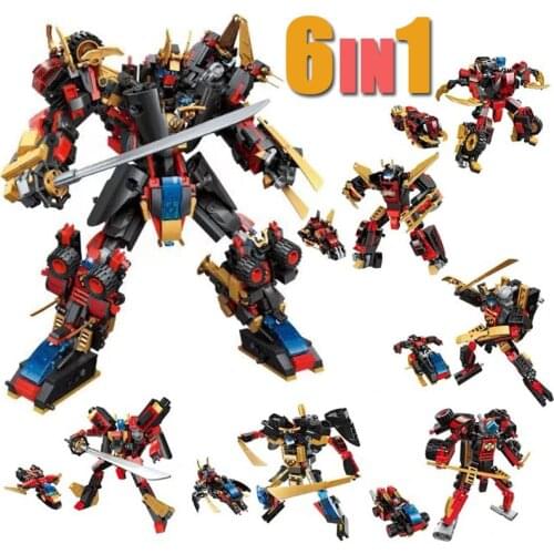 Morphing robot Robot Toy Children 908PCS Building Blocks Boys Toys Blocks Educational Toys Boys Transformation Robot Toys