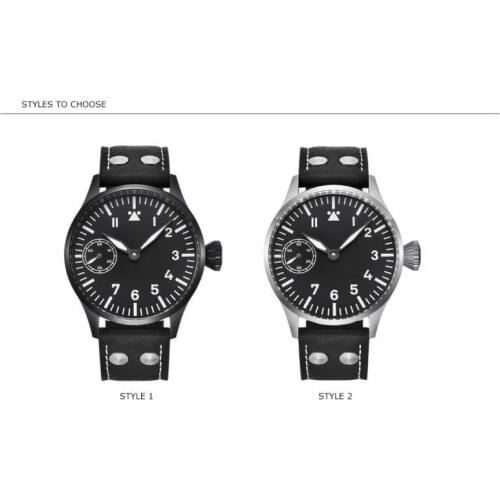 Corgeut 17 Juwelen Mechanische Handaufzug Uhr ST 3600 Bewegung 6497 Mode Leder Sport Leuchtende Mann Luxus Marke Uhr