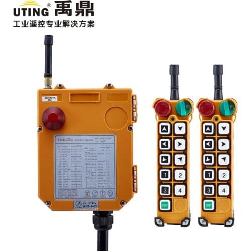 Telecontrol F24-10S remote control universal industrial wireless control for crane AC/DC 2 transmitter and 1 receiver