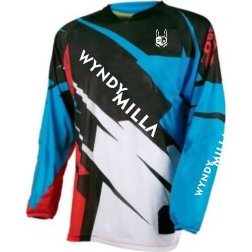 Moto Bicycle Jersey Long Sleeve Cycling Enduro Mtb Shirt Downhill T-Shirt Camiseta Motocross MX Mountain Bike Clothing Thor MTB