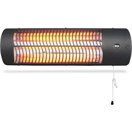 1500W 220V wall-mounted quartz heater for bathroom home indoor drying room steaming hall heating electric heating lamp