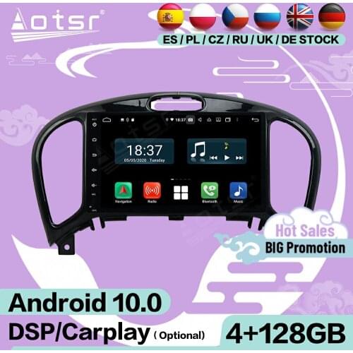 2 Din Carplay Multimedia Stereo Android For Nissan Juke For Infiniti ESQ 2014 2015 2016 2017 GPS Audio Radio Receiver Head Unit