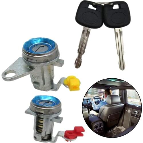DL108R 1 Pair Door Lock Cylinder Set with Keys for Toyota Tacoma 95-14 6905135070 69051-35070 6905235070